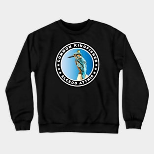 Cool Common Kingfisher (Alcedo Atthis) Bird Crewneck Sweatshirt